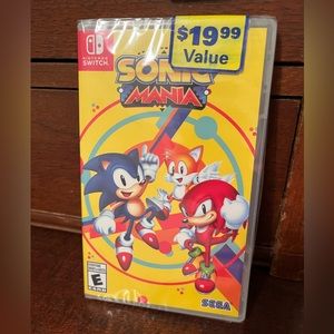 Sonic Mania New In Box (Never Opened) for Nintendo Switch